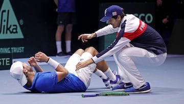 Pouille powers France to Davis Cup glory