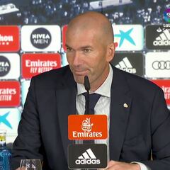 Zidane: "Debemos jugar mejor y más tiempo"