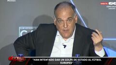 Presidente de LaLiga carga contra el Madrid y Barcelona