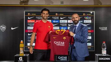 Pastore, con Monchi.