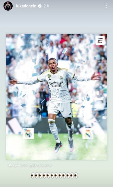 Doncic se ilusiona con Mbappé