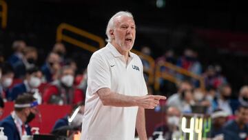 Tokyo Recap: Popovich shrugs off France loss, Biles bounces back