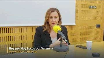 Mar¨ªa Jos¨¦ Catal¨¢, en la SER: ¡°El convenio con el Valencia va a incluir sanciones y exigencias¡±