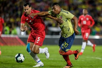 Con 21 años y 11 meses, Roger Martínez marcó su primer gol en el partido amistoso frente Haití el 29 de mayo de 2016. Aquel día Colombia derrotó al país centroamericano 3-1.