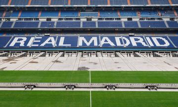 Las planchas que permiten guardar el césped en el hipogeo es uno de los elementos estrella de la remodelación del Bernabéu. El conjunto blanco ha publicado nuevas fotografías de dichas planchas para ver los entresijos del mecanismo.