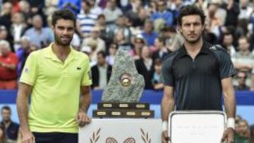 Pablo Andújar tras ganar el torneo de Gstaad.