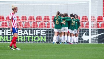 El Atlético encajó dos goles ante el Athletic.