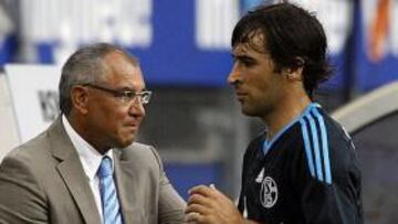 Magath: "Lo lamento por Raúl, no llegamos al área"