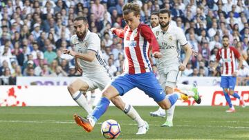 Griezmann metió tres goles al Madrid y todos escogidos