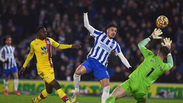 Brighton y Crystal Palace se anulan en tierra de nadie