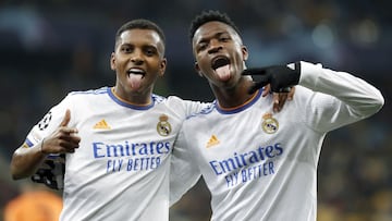 Rodrygo y Vinicius, proyectos de crack. 