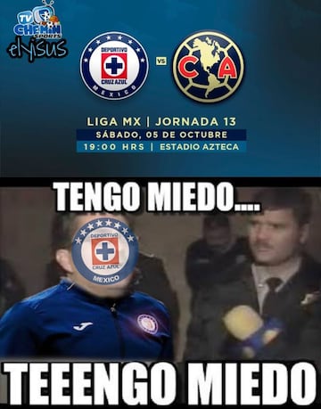 Los memes celebran al Cruz Azul y acaban con América