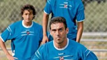 <b>QUEJAS. </b>Ballesteros, en un entrenamiento con el Levante.