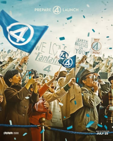 Marvel por fin se pronuncia sobre el uso de la IA en el cartel de ‘Los Cuatro Fantásticos’: su respuesta sigue sin convencer