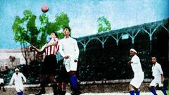 Semifinales de Copa en 1929 entre Athletic y Real Madrid