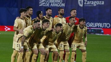 Alineación del Málaga.