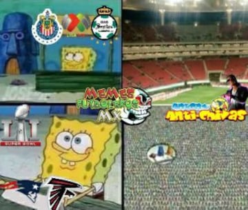 Santos 'Cruzazulea' y Chivas no superó al SB ni en los memes