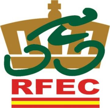 Logo de la Real Federación de Ciclismo de los años 1994 a la actualidad.