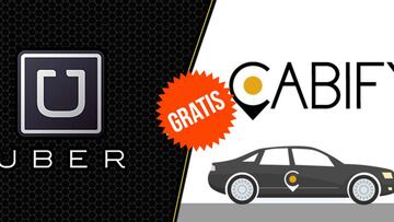 Cómo viajar gratis hoy con Uber y Cabify: pide un trayecto desde el móvil