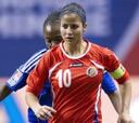 Shirley Cruz, la única jugadora profesional de Costa Rica