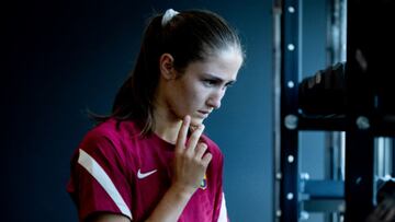 Bruna se rompió el ligamento.