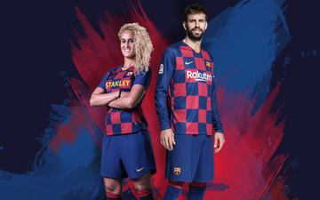 Barça have released their new Nike home shirt, which features a checkerboard design that is a departure from the LaLiga club's traditional stripes.