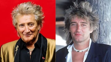 Sale a la luz el extravagante truco del mítico peinado de Rod Stewart: la mayonesa