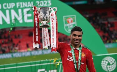 Casemiro anuncia su marcha del United