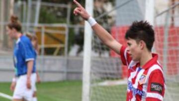 Amanda Sampedro, capitana del Atlético de Madrid Féminas.