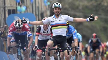 Alaphilippe: "El nuevo circuito de la Amstel es como un Mundial"