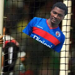 Alain Vubert, el único haitiano que había en el área