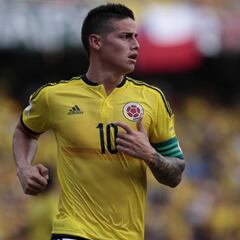 James está en Barranquilla y se espera a la banda de Italia