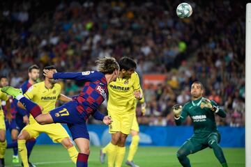 1-0. Antoine Griezmann marc¨® el primer gol.