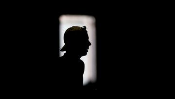 Tennis - Davis Cup Finals - Practice - Palacio de Deportes Jose Maria Martin Carpena Arena, Malaga, Spain - November 17, 2024 Spain's Rafael Nadal during a practice session REUTERS/Jon Nazca