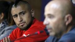 Arturo Vidal: "El grupo está muy unido con Sampaoli"