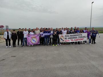 Así celebraron las peñas del Real Madrid el título de Liga