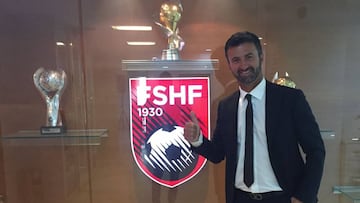 Christian Panucci, nuevo seleccionador de Albania.