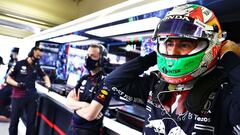 Checo Pérez termina frustrado tras clasificar cuarto en el GP de México