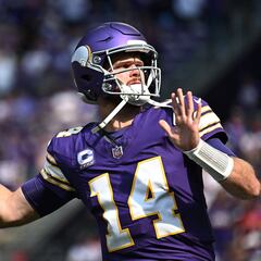 Sam Darnold lanza cuatro touchdowns en triunfo de Vikings sobre Texans