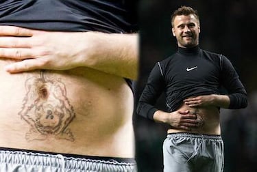 Los tatuajes más feos de los futbolistas