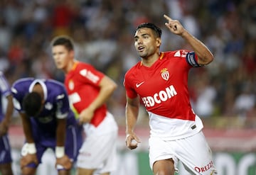 El Tigre anotó en el 3-2 de Mónaco ante el Toulouse en el primer partido de la Ligue 1 de esta temporada.