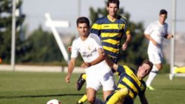 PROGRESA. Enzo Zidane sigue escalando peldaños en La Fábrica.