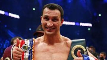 El ucraniano Vladimir Klitschko, campe&oacute;n mundial de la Federaci&oacute;n Internacional de Boxeo. 