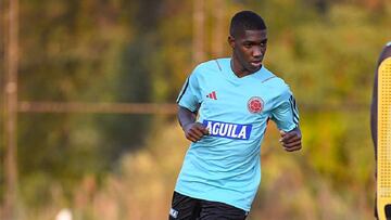 Yaser Asprilla, el más valioso de la Selección Colombia que estará en el Mundial Sub 20 de Argentina.