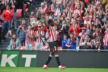El veterano delantero del Athletic tiró de talento para hacer un gol vital para su equipo.  El mayor de los Williams es el referente de un equipo que aspira a muchas cosas esta temporada. Ante Las Palmas lo volvió a demostrar.