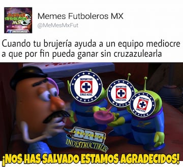 La bruja Zulema le hace el favor a Cruz Azul y los memes se burlan de las Chivas