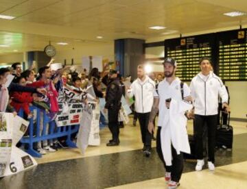 Isco, Sergio Ramos y Cristiano Ronaldo.