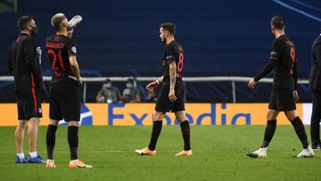 El Atlético tras el pitido final