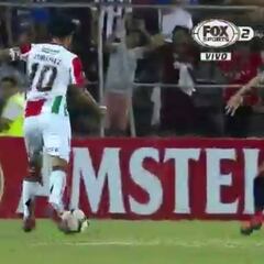 Los goles con que Palestino dio el golpe ante Talleres en la Copa