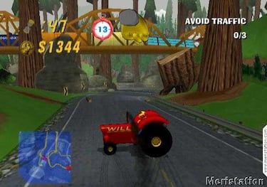 The Simpsons Road Rage (GameCube)